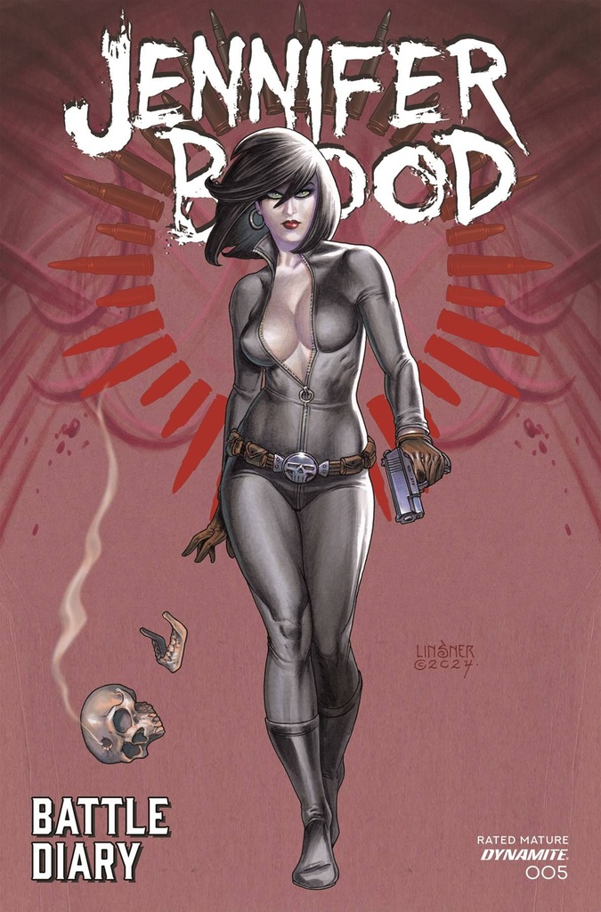 Jennifer Blood: Battle Diary #5 (Cover A Joseph Michael Linsner)