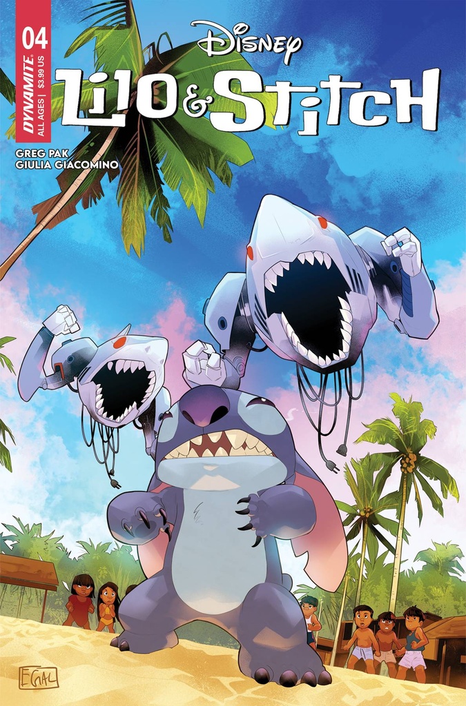 Lilo & Stitch #4 (Cover C Edwin Galmon)