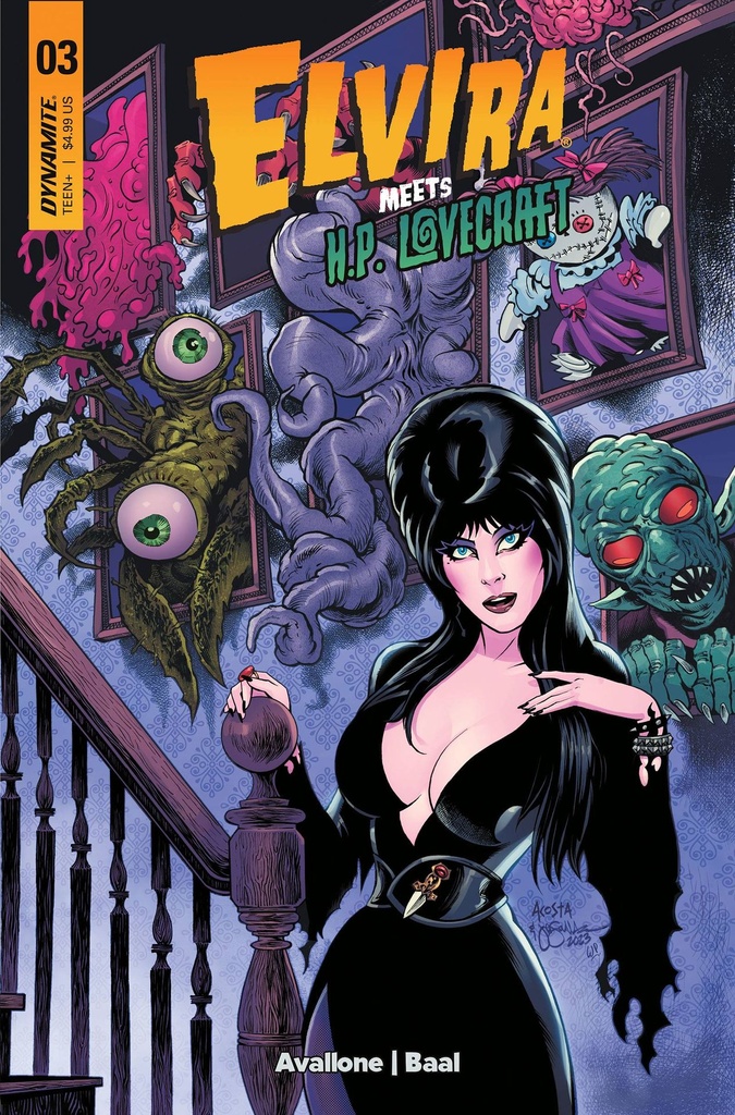 Elvira Meets H.P. Lovecraft #3 (Cover A Dave Acosta)