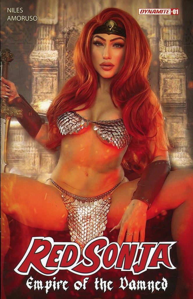 Red Sonja: Empire of the Damned #1 (Cover D Rachel Hollon Cosplay Photo Variant)
