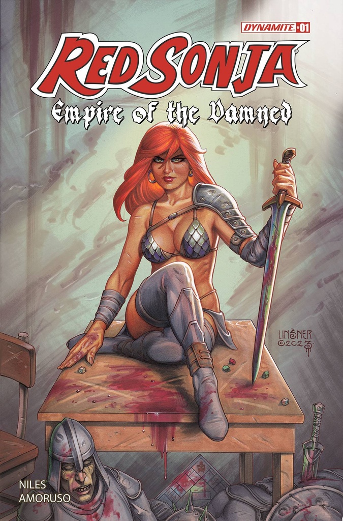 Red Sonja: Empire of the Damned #1 (Cover B Joseph Michael Linsner)