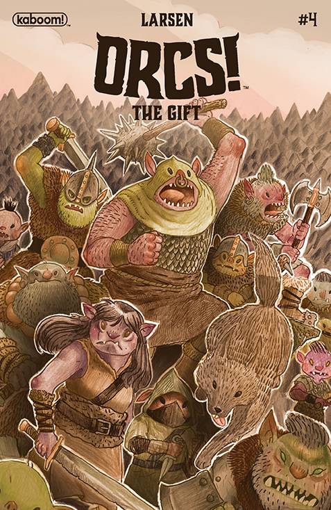 ORCS! The Gift #4 of 4 (Cover B Rossydoesdrawings)