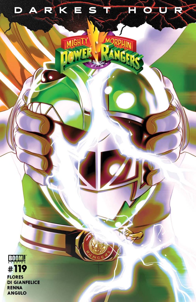 Mighty Morphin Power Rangers #119 (Cover C Goni Montes Helmet Variant)