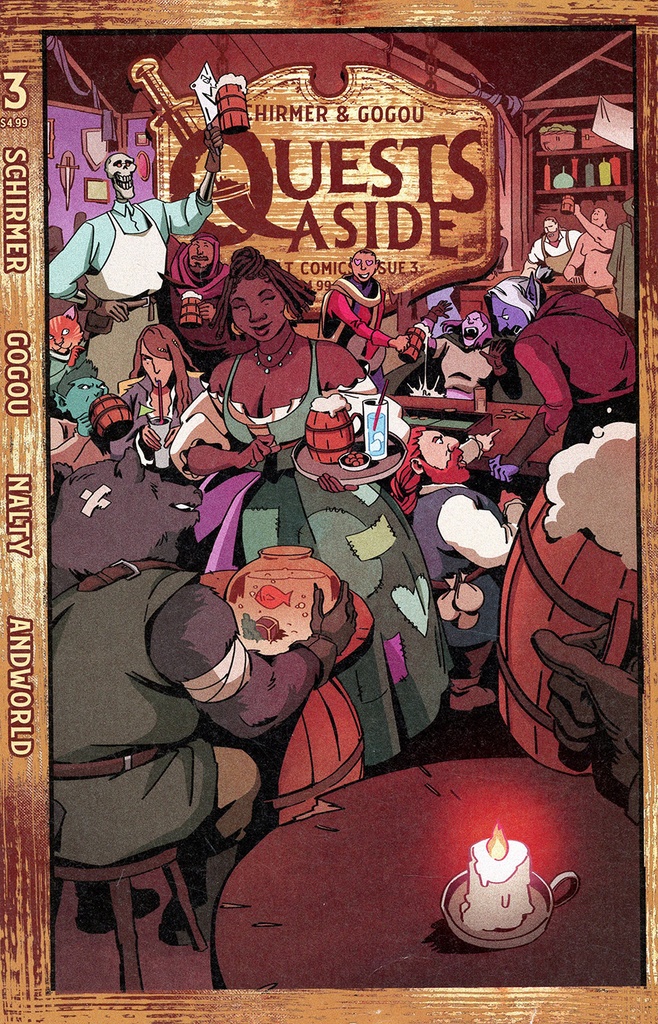 Quests Aside #3 (Cover A Elena Gogou)