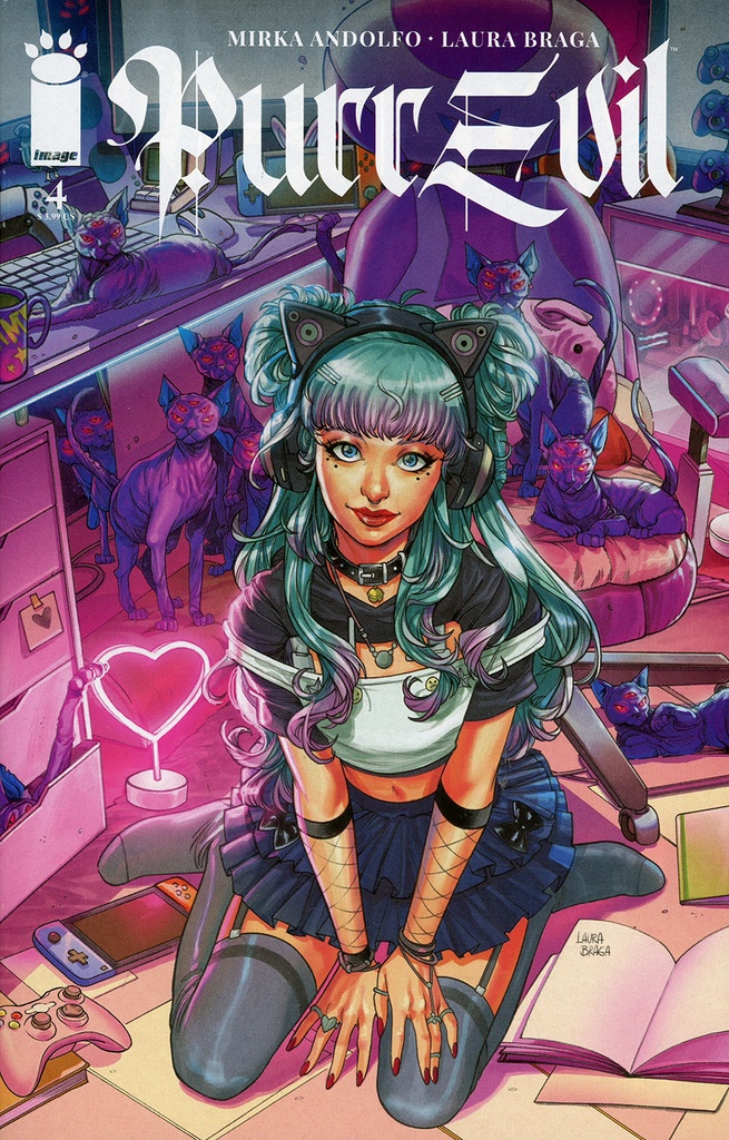 Purr Evil #4 of 6 (Cover A Laura Braga)