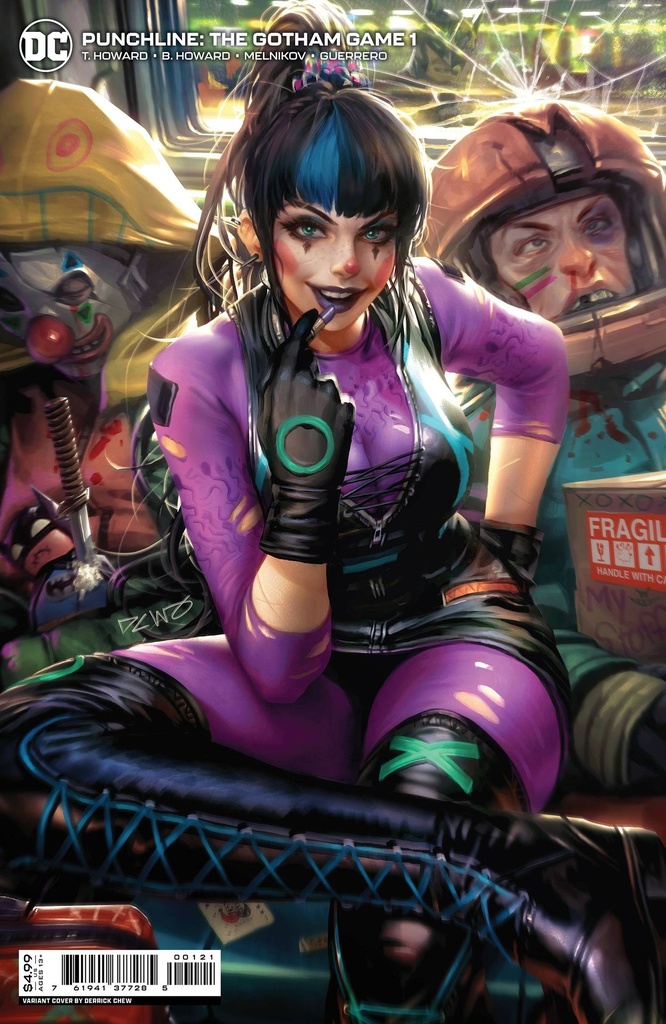 Punchline: The Gotham Game #1 of 6 (Cover B Derrick Chew Card Stock Variant)