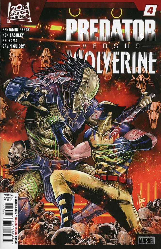 Predator vs. Wolverine #4