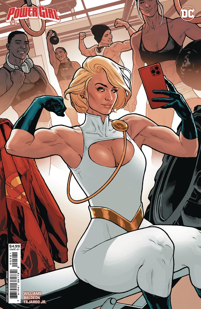 Power Girl #5 (Cover B Jeff Spokes Card Stock Variant)