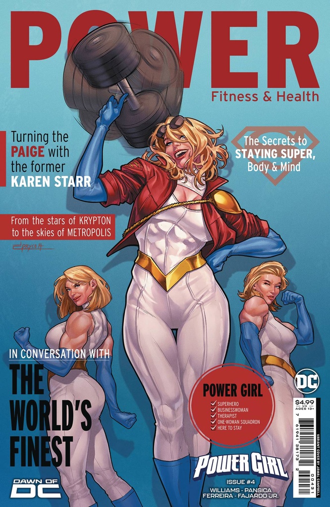 Power Girl #4 (Cover C Jamal Campbell Card Stock Variant)