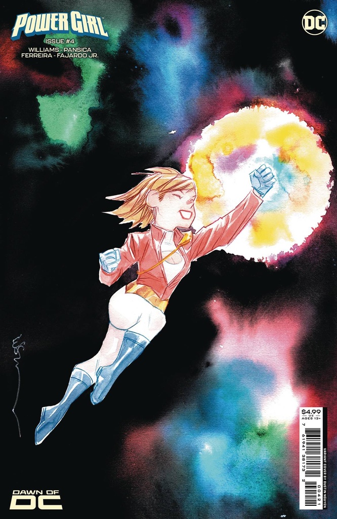 Power Girl #4 (Cover B Dustin Nguyen Card Stock Variant)