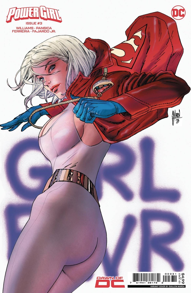 Power Girl #3 (Cover C Guillem March Card Stock Variant)