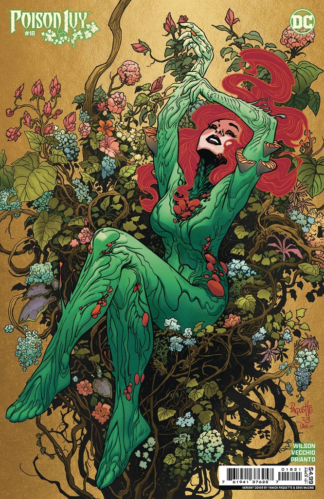 Poison Ivy #18 (Cover C Yanick Paquette Card Stock Variant)