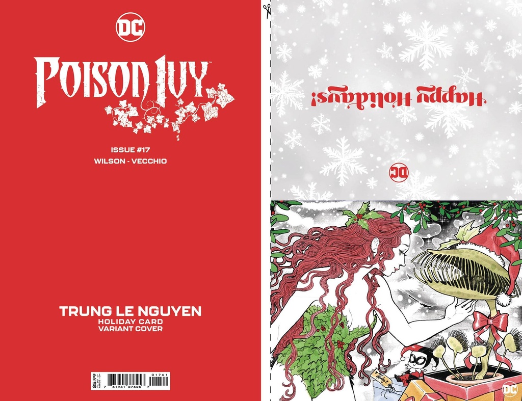 Poison Ivy #17 (Cover D Nguyen DC Holiday Card Special Edition Variant)