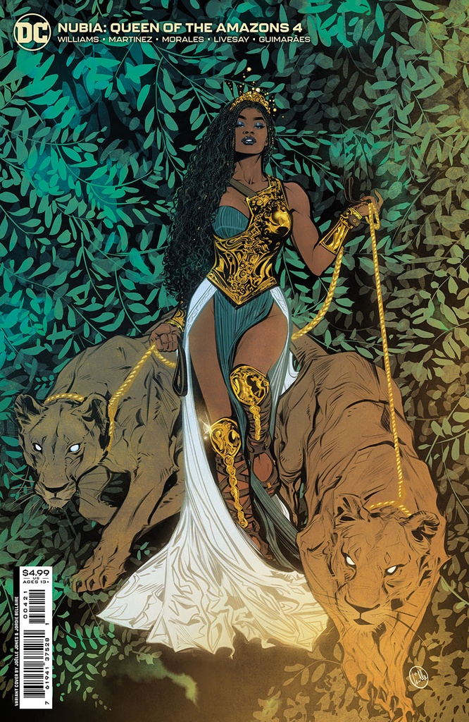 Nubia: Queen of the Amazons #4 of 4 (Cover B Joelle Jones Card Stock Variant)