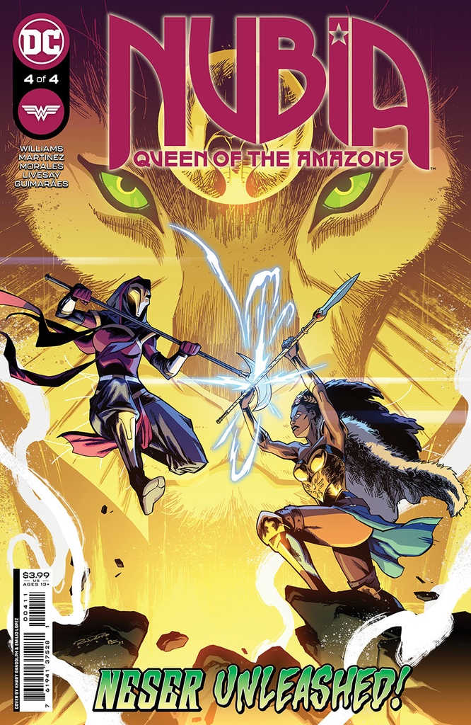 Nubia: Queen of the Amazons #4 of 4 (Cover A Khary Randolph)