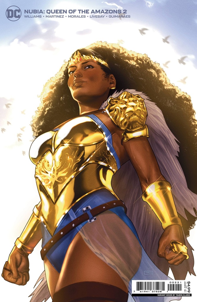 Nubia: Queen of the Amazons #2 of 4 (Cover B Taurin Clarke Card Stock Variant)