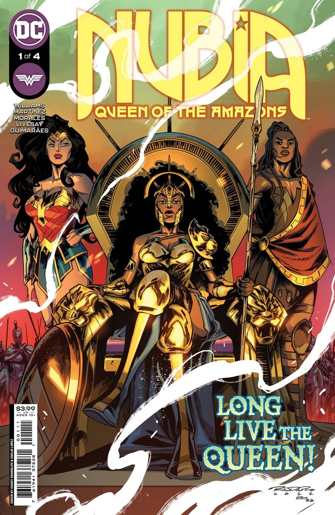 Nubia: Queen of the Amazons #1 of 4 (Cover A Khary Randolph)