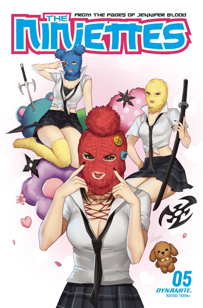 The Ninjettes #5 of 5 (Cover A Lesley Leirix Li)