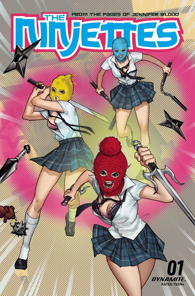 The Ninjettes #1 of 5 (Cover A Lesley Leirix Li)