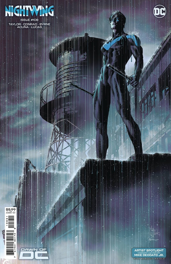 Nightwing #108 (Cover D Mike Deodato Jr Artist Spotlight Card Stock Variant)