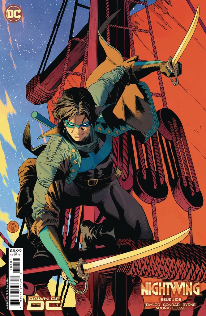 Nightwing #108 (Cover C Dan Mora Card Stock Variant)