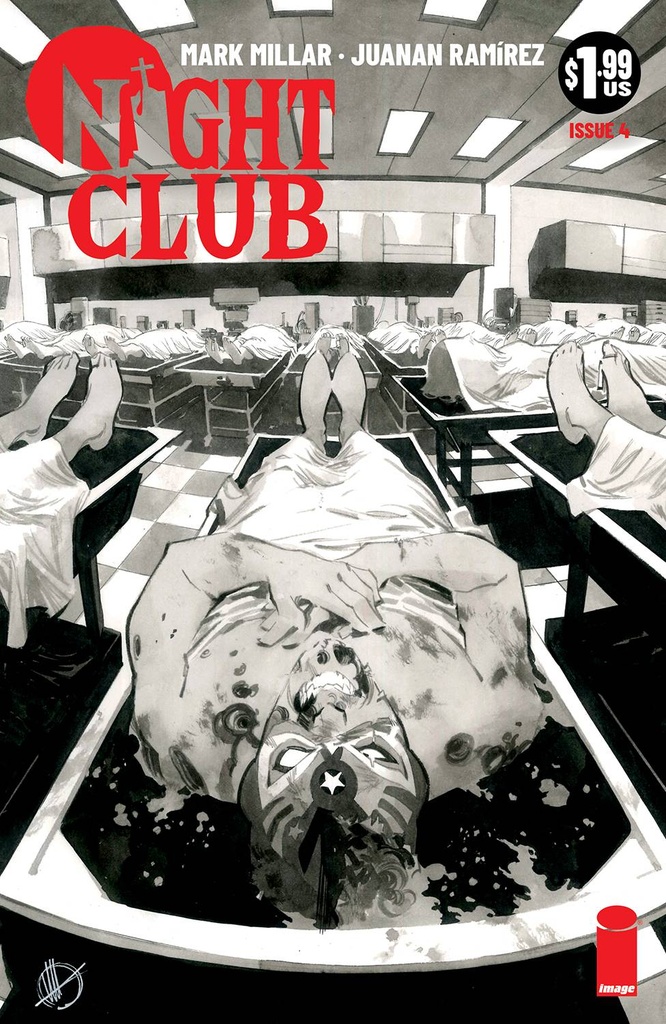 Night Club #4 of 6 (Cover B Matteo Scalera B&W Variant)