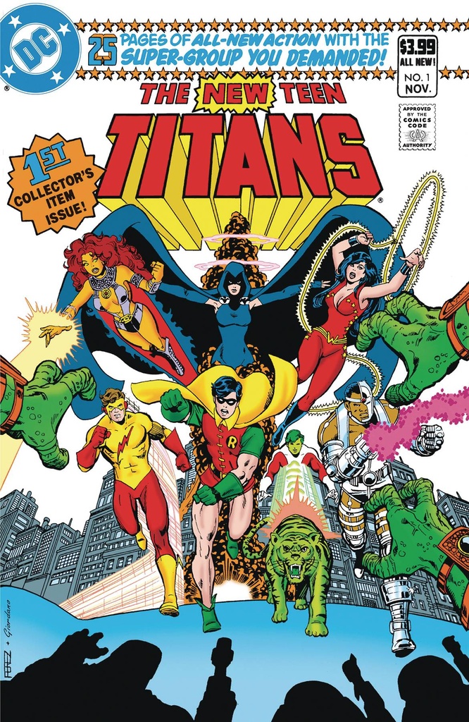 New Teen Titans Vol. 1 #1 (Facsimile Edition Cover A George Perez & Dick Giordano)