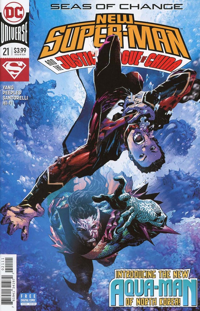 New Super-Man and the Justice League of China #21