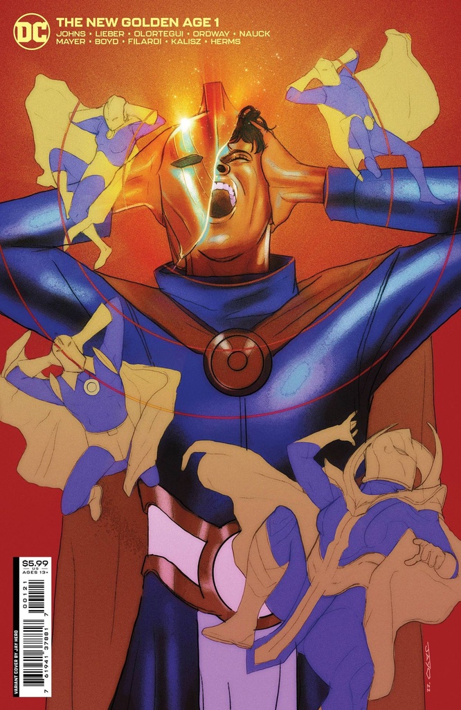 The New Golden Age #1 (Cover B Jay Hero Card Stock Variant)