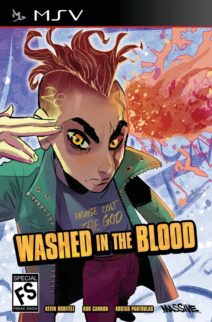 Washed in the Blood #1 of 3 (Cover F Nicola Izzo Video Game Homage Variant)