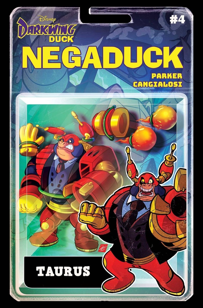 Negaduck #4 (Cover E Action Figure Variant)