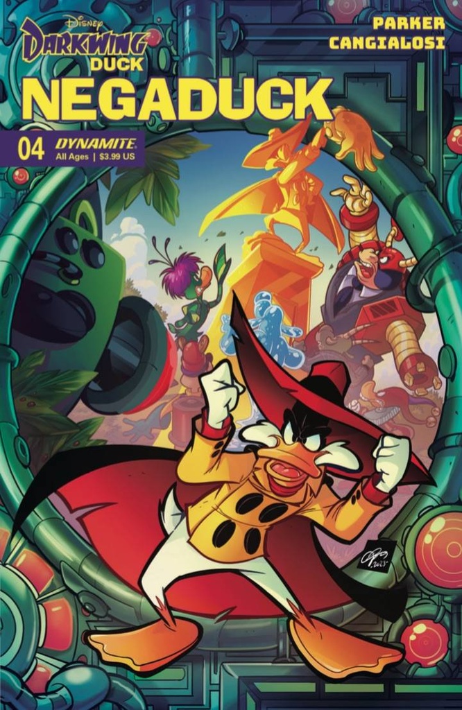 Negaduck #4 (Cover D Ciro Cangialosi)