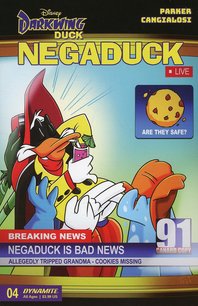 Negaduck #4 (Cover C Trish Forstner)