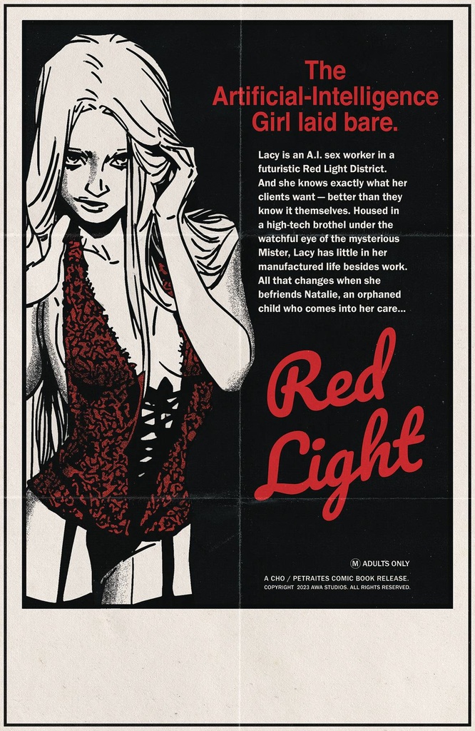 Red Light #3 of 4 (Cover C Erotic Film Homage Variant)