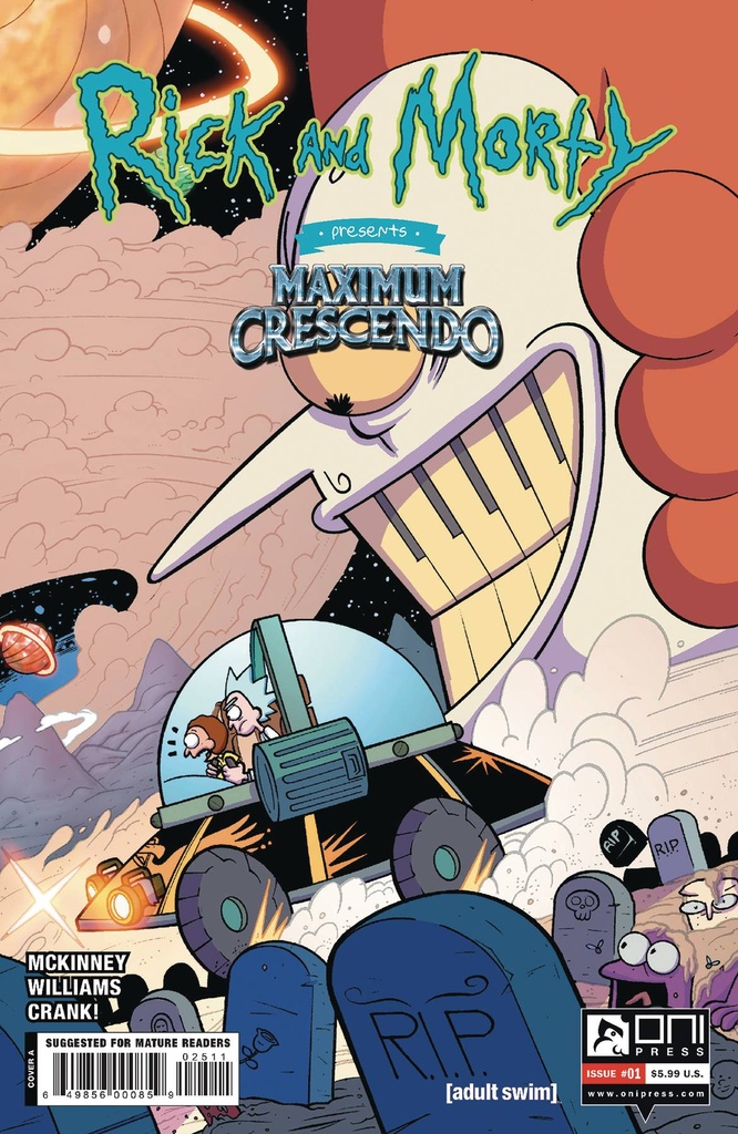 Rick and Morty Presents: Maximum Crescendo #1 (Cover A Jarrett Williams & Andrew Dalhouse)