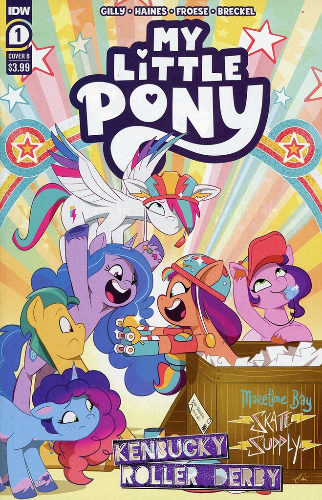 My Little Pony: Kenbucky Roller Derby #1 (Cover B Amy Mebberson)