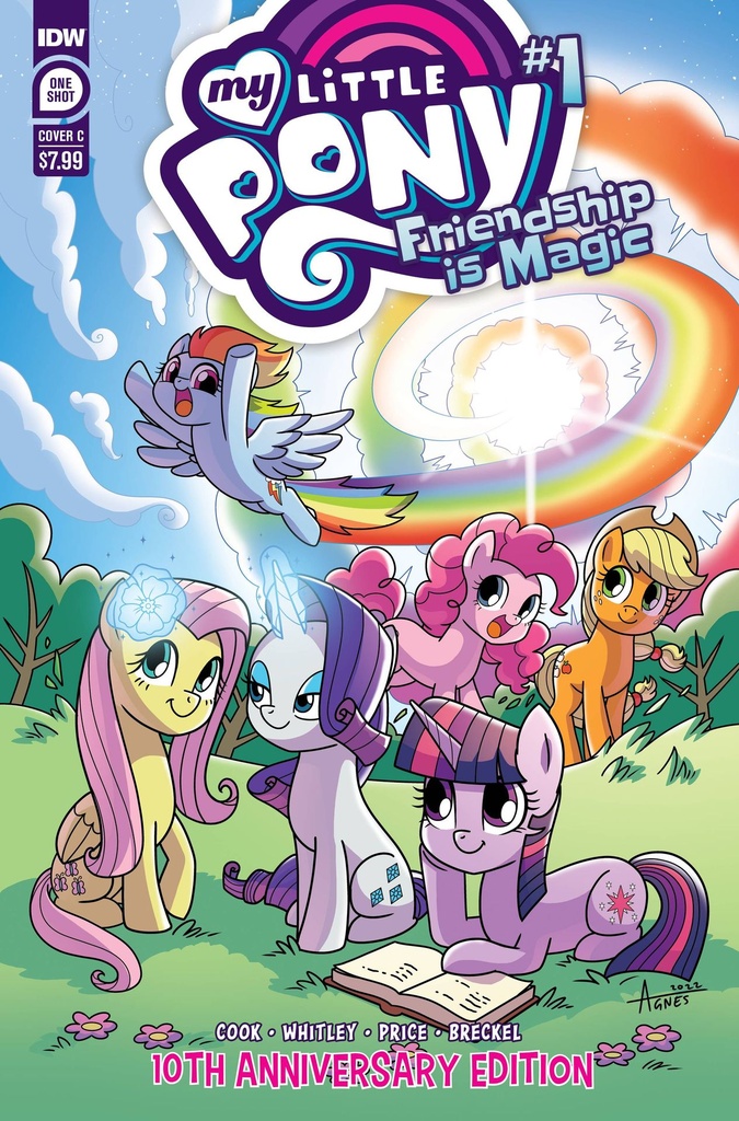 My Little Pony: Friendship is Magic - 10th Anniversary #1 (Cover C Agnes Garbowska)