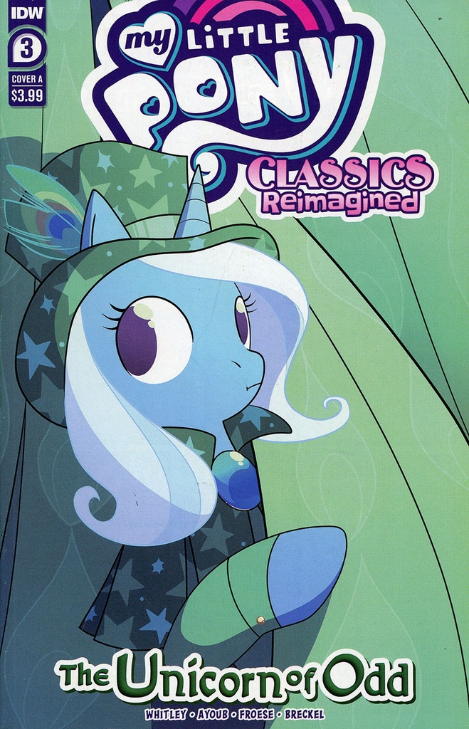 My Little Pony: Classics Reimagined - The Unicorn of Odd #3 (Cover A Jenna Ayoub)