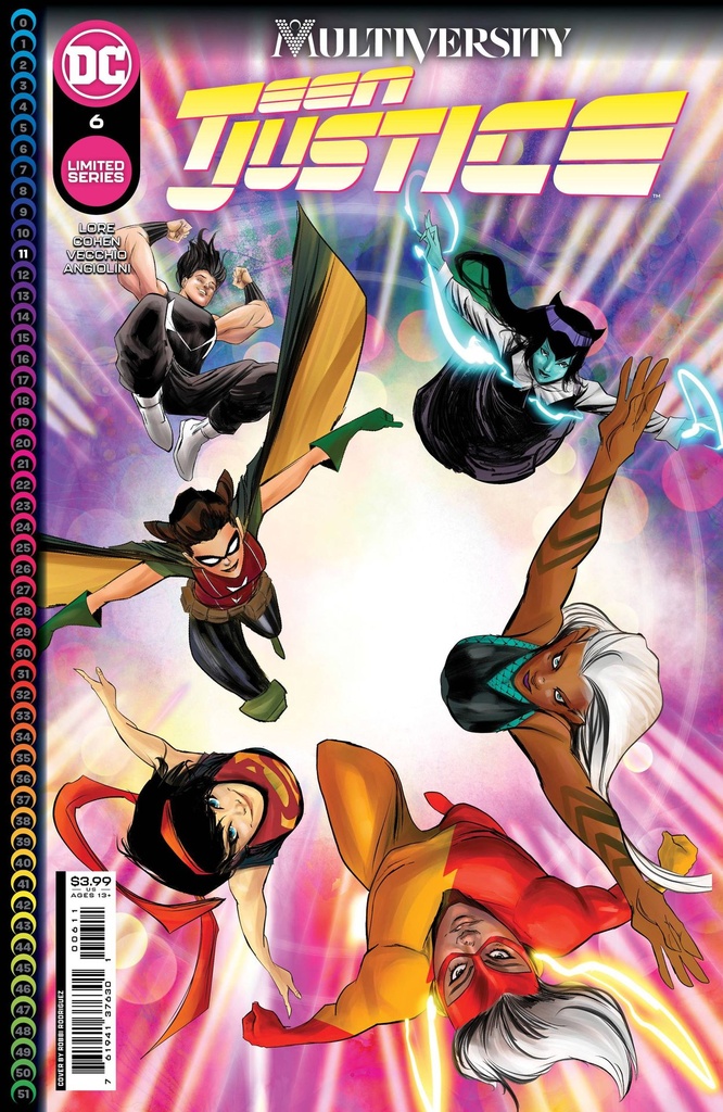 Multiversity: Teen Justice #6 of 6 (Cover A Robbi Rodriguez)