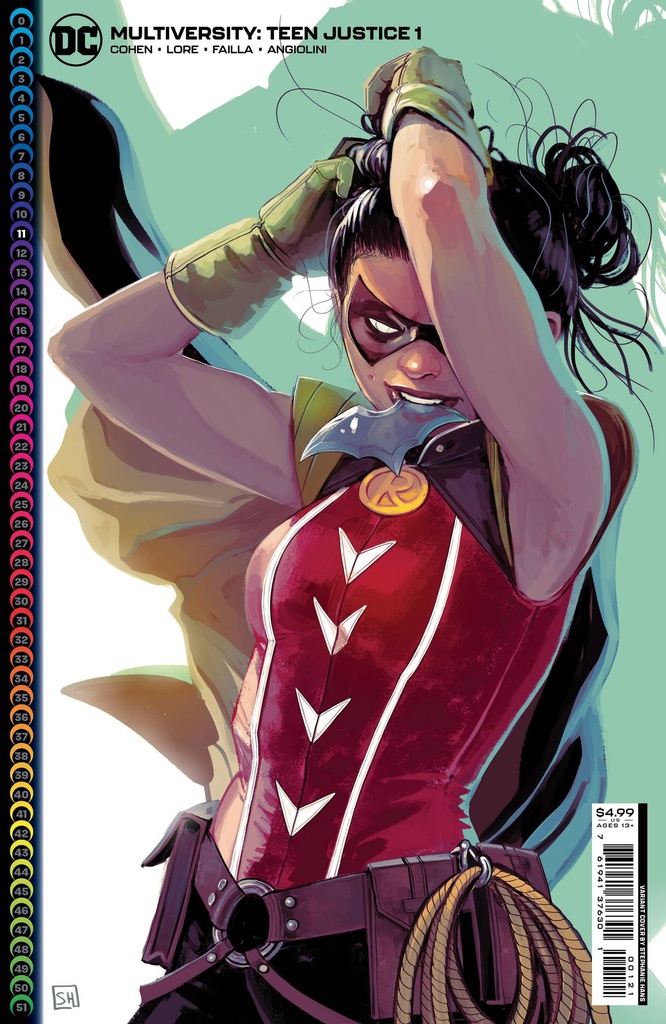 Multiversity: Teen Justice #1 of 6 (Cover B Stephanie Hans Card Stock Variant)