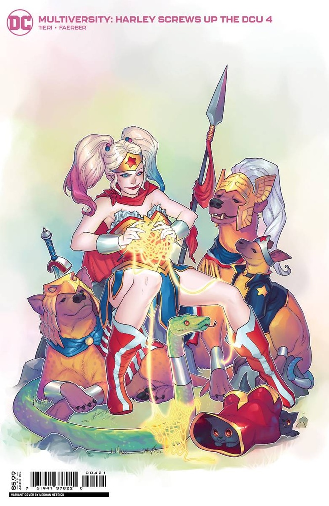 Multiversity: Harley Screws Up The DCU #4 of 6 (Cover B Meghan Hetrick Card Stock Variant)