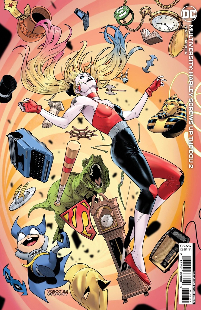 Multiversity: Harley Screws Up The DCU #2 of 6 (Cover B Vasco Georgiev Card Stock Variant)