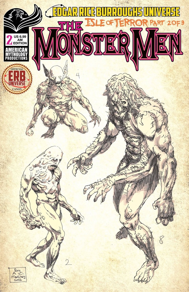 Monster Men: Isle of Terror #2 of 3 (Cover C Limited Variant)