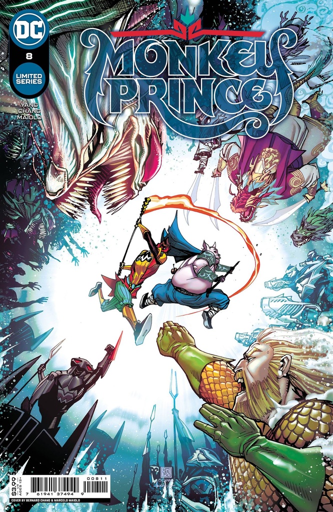 Monkey Prince #8 (Cover A Bernard Chang)