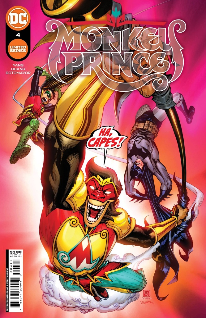 Monkey Prince #4 (Cover A Bernard Chang)