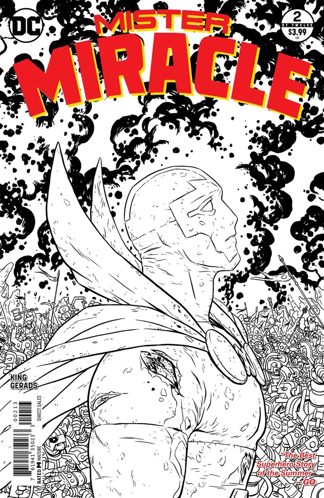 Mister Miracle #2 of 12 (3rd Printing Nick Derington Variant)