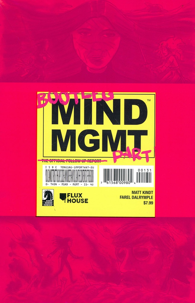 Mind MGMT: Bootleg #1 of 4 (Cover C Marguerite Sauvage)