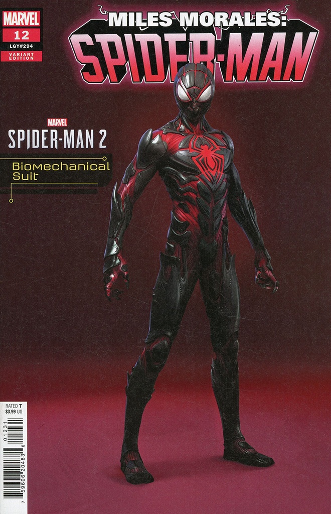 Miles Morales: Spider-Man #12 (Biomechanical Suit Marvels Spider-Man 2 Variant)