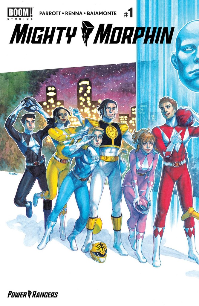 Mighty Morphin #1 (2nd Printing Frany Connecting Variant)