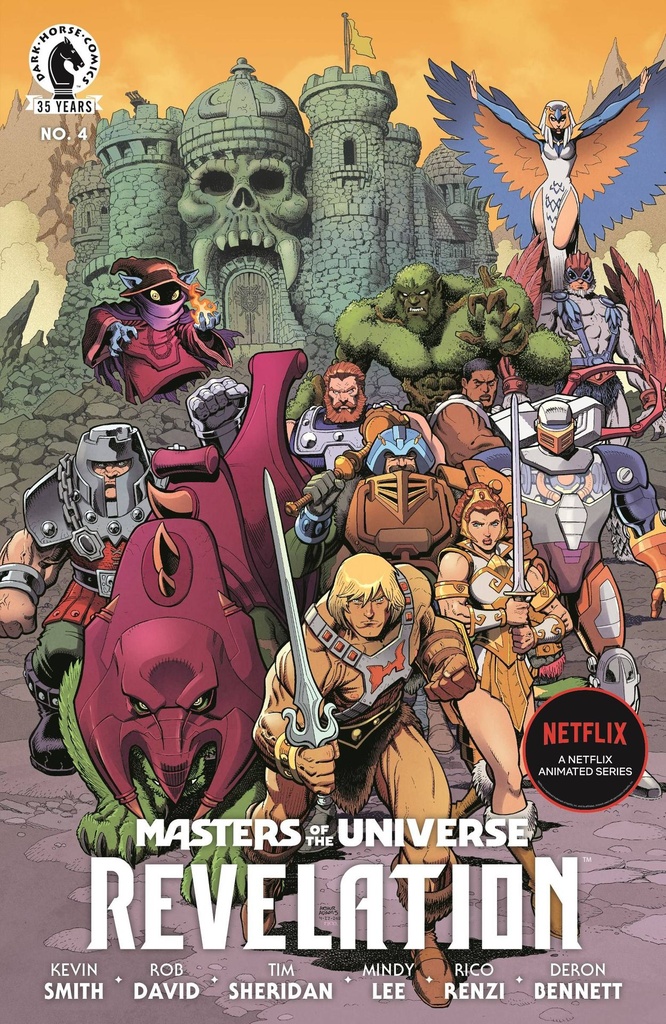 Masters of the Universe: Revelation #4 of 4 (Cover B Arthur Adams)